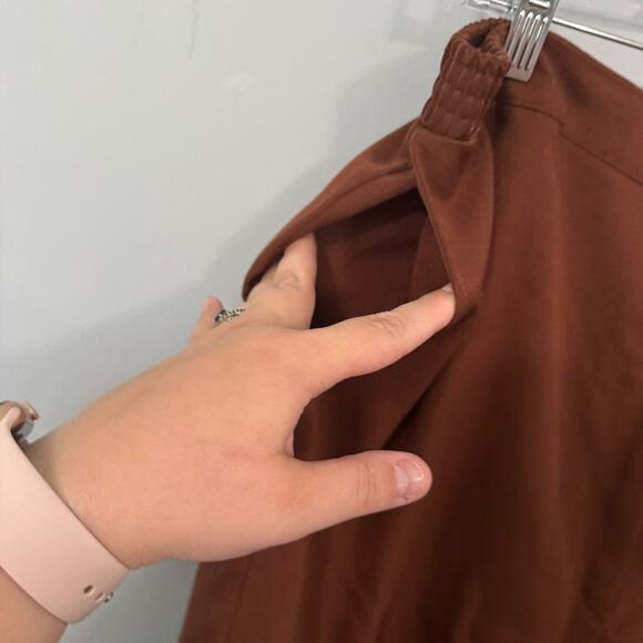 Vintage NEW Harvest Time Brown High Waisted Slacks Pants Women's Size 34 Waist - Picture 3 of 8